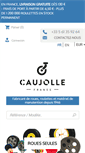 Mobile Screenshot of caujolle.fr